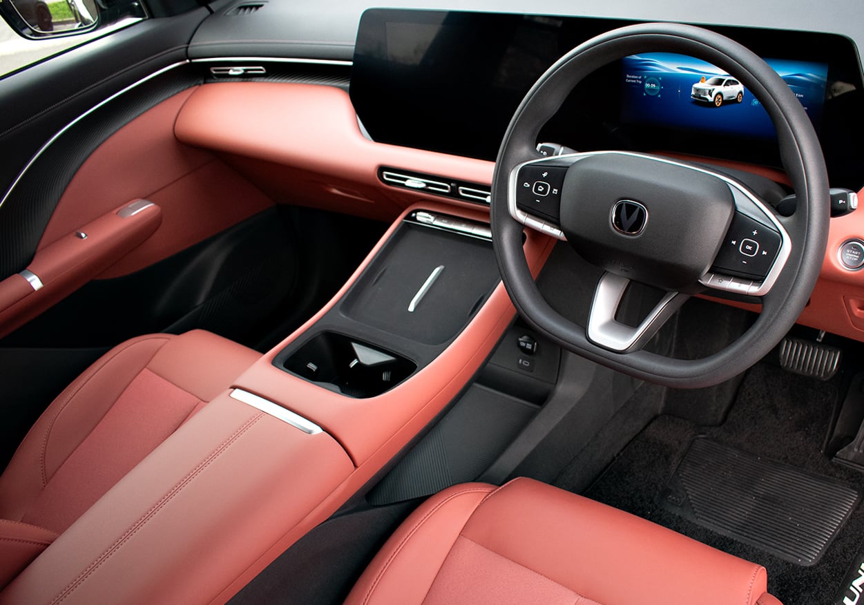 Uni-S interior in Red